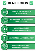 VOLTWASH AIR Limpieza de alta presión sin límites!!!