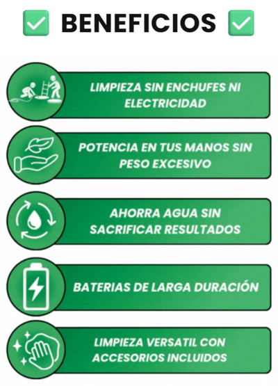 VOLTWASH AIR Limpieza de alta presión sin límites!!!