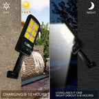 Seguridad Solar 24/7 - Lámpara con Sensor y Control Remoto